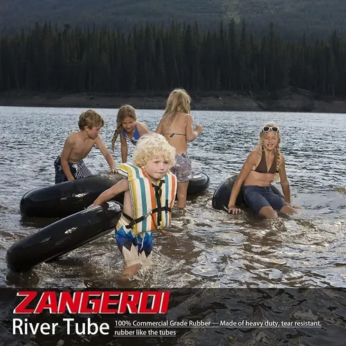 ZANGEROI Heavy Duty Rubber River Tube / Snow Tube